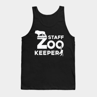 barcelona staff zoo keeper Tank Top